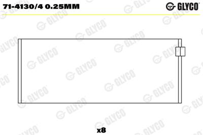 GLYCO 71-4130/4 0.25mm Číslo výrobce: 71-4130/4. EAN: 4044197426232.