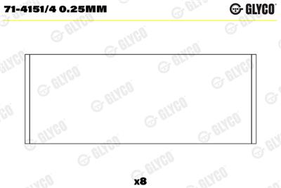 GLYCO 71-4151/4 0.25mm Číslo výrobce: 71-4151/4. EAN: 4044197426355.