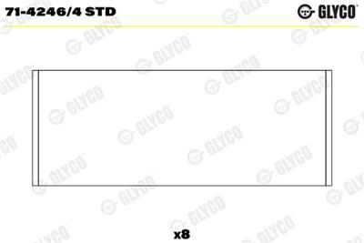 GLYCO 71-4246/4 STD Číslo výrobce: 71-4246/4. EAN: 4044197411139.