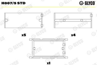 GLYCO H007/5 STD Číslo výrobce: H007/5. EAN: 5010874483736.