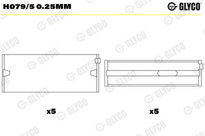 GLYCO H079/5 0.25mm Číslo výrobce: H079/5. EAN: 4044197562725.