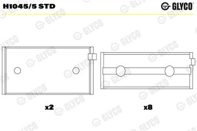 GLYCO H1045/5 STD Číslo výrobce: H1045/5. EAN: 4044197431441.