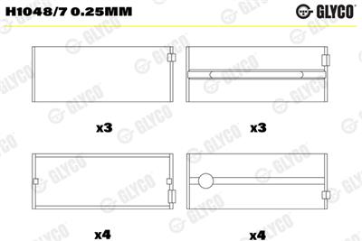 GLYCO H1048/7 0.25mm Číslo výrobce: H1048/7. EAN: 4044197458752.