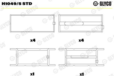 GLYCO H1049/5 STD Číslo výrobce: H1049/5. EAN: 4044197431588.