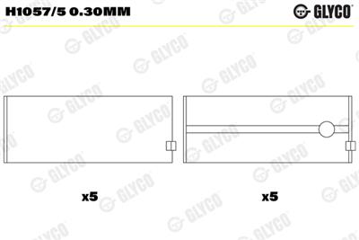 GLYCO H1057/5 0.30mm Číslo výrobce: H1057/5. EAN: 4044197431786.