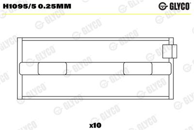 GLYCO H1095/5 0.25mm Číslo výrobce: H1095/5. EAN: 4044197497102.