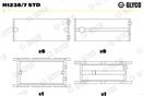 GLYCO H1238/7 STD - Ložisko kľukového hriadeľa