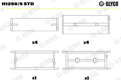 GLYCO H1298/5 STD Číslo výrobce: H1298/5. EAN: 4044197516421.