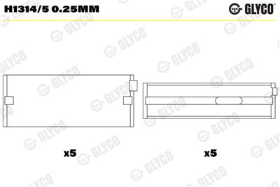 GLYCO H1314/5 0.25MM Číslo výrobce: H1314/5. EAN: 4060426456603.
