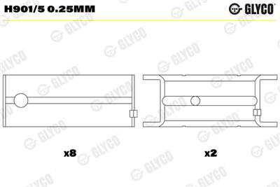 GLYCO H901/5 0.25mm Číslo výrobce: H901/5. EAN: 5010874487697.
