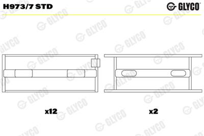 GLYCO H973/7 STD Číslo výrobce: H973/7. EAN: 5010874489110.