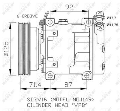 NRF 32267 EAN: 8718042017062.