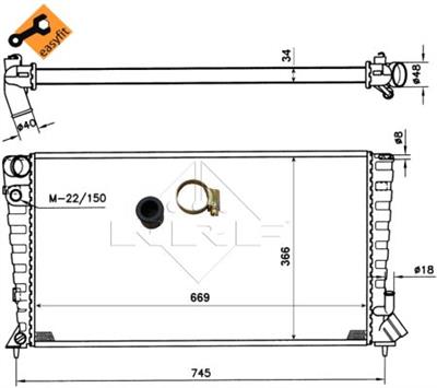 NRF 509510 EAN: 8718042046390.