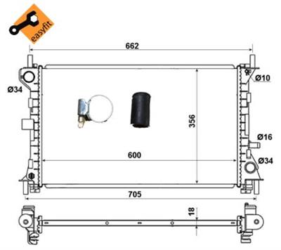 NRF 509615 EAN: 8718042046833.