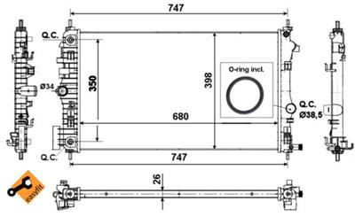 NRF 53777 EAN: 8718042072993.