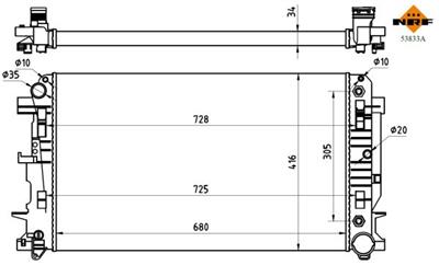 NRF 53833A EAN: 8718042353924.