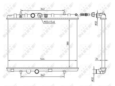 NRF 58226A EAN: 8718042158390.