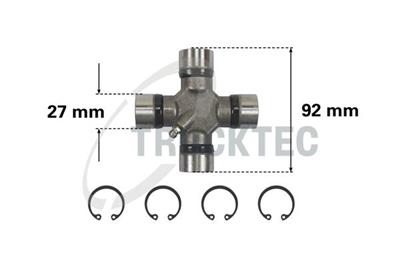 TRUCKTEC AUTOMOTIVE 02.34.043 EAN: 4038081619015.