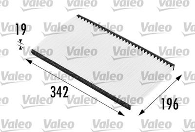 VALEO 698166 Číslo výrobce: FA166. EAN: 3276426981668.