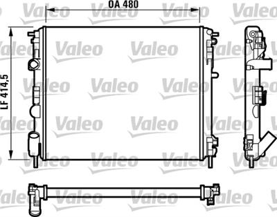 VALEO 732523 Číslo výrobce: TH281. EAN: 3276427325232.