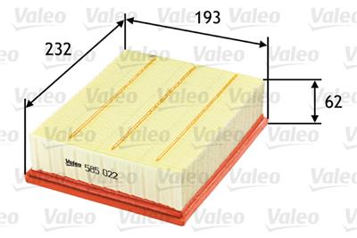 VALEO 585022 EAN: 3276425850224.