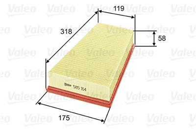VALEO 585164 EAN: 3276425851641.
