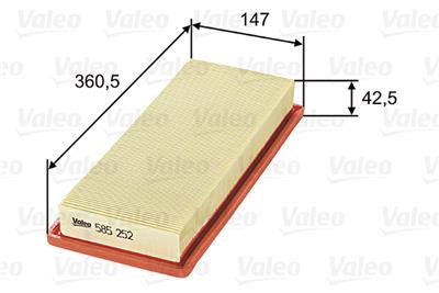 VALEO 585252 EAN: 3276425852525.