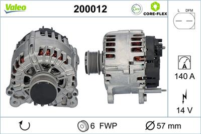VALEO 200012 EAN: 3276422000127.