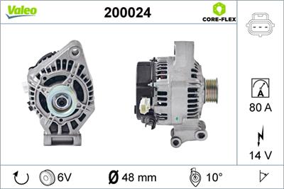 VALEO 200024 EAN: 3276422000240.
