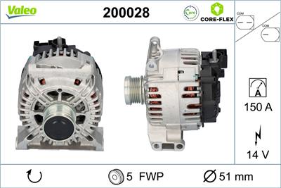 VALEO 200028 EAN: 3276422000288.