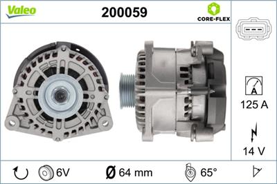 VALEO 200059 EAN: 3276422000592.
