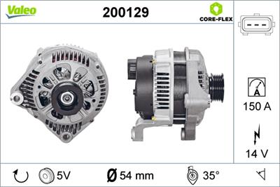 VALEO 200129 EAN: 3276422001292.