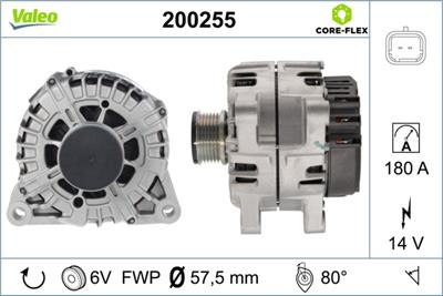 VALEO 200255 EAN: 3276422002558.