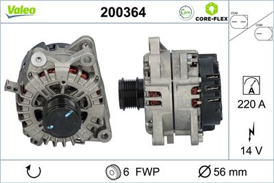 VALEO 200364 EAN: 3276422003647.