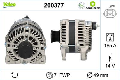VALEO 200377 EAN: 3276422003777.