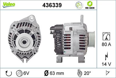 VALEO 436339 EAN: 3276424363398.