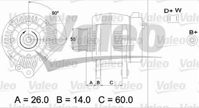 VALEO 436442 EAN: 3276424364425.