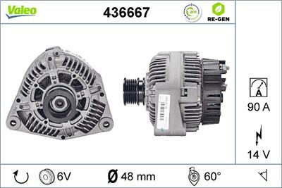 VALEO 436667 EAN: 3276424366672.