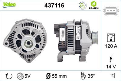 VALEO 437116 EAN: 3276424371164.
