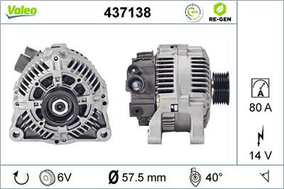 VALEO 437138 EAN: 3276424371386.