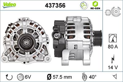 VALEO 437356 EAN: 3276424373564.