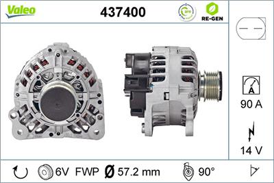 VALEO 437400 EAN: 3276424374004.