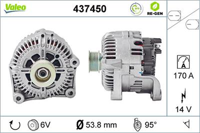 VALEO 437450 EAN: 3276424374509.
