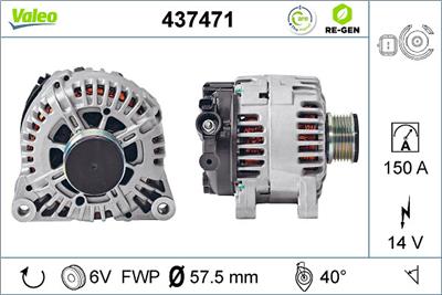 VALEO 437471 EAN: 3276424374714.