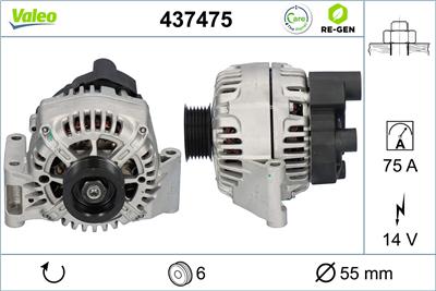 VALEO 437475 EAN: 3276424374752.