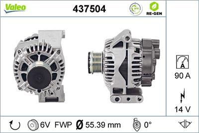 VALEO 437504 EAN: 3276424375049.