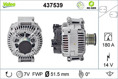 VALEO 437539 EAN: 3276424375391.