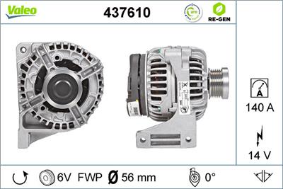 VALEO 437610 EAN: 3276424376107.