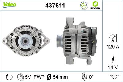 VALEO 437611 EAN: 3276424376114.
