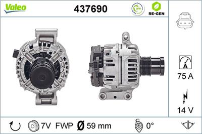 VALEO 437690 EAN: 3276424376909.